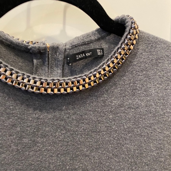 Zara gold embellished knit - Picture 2 of 4